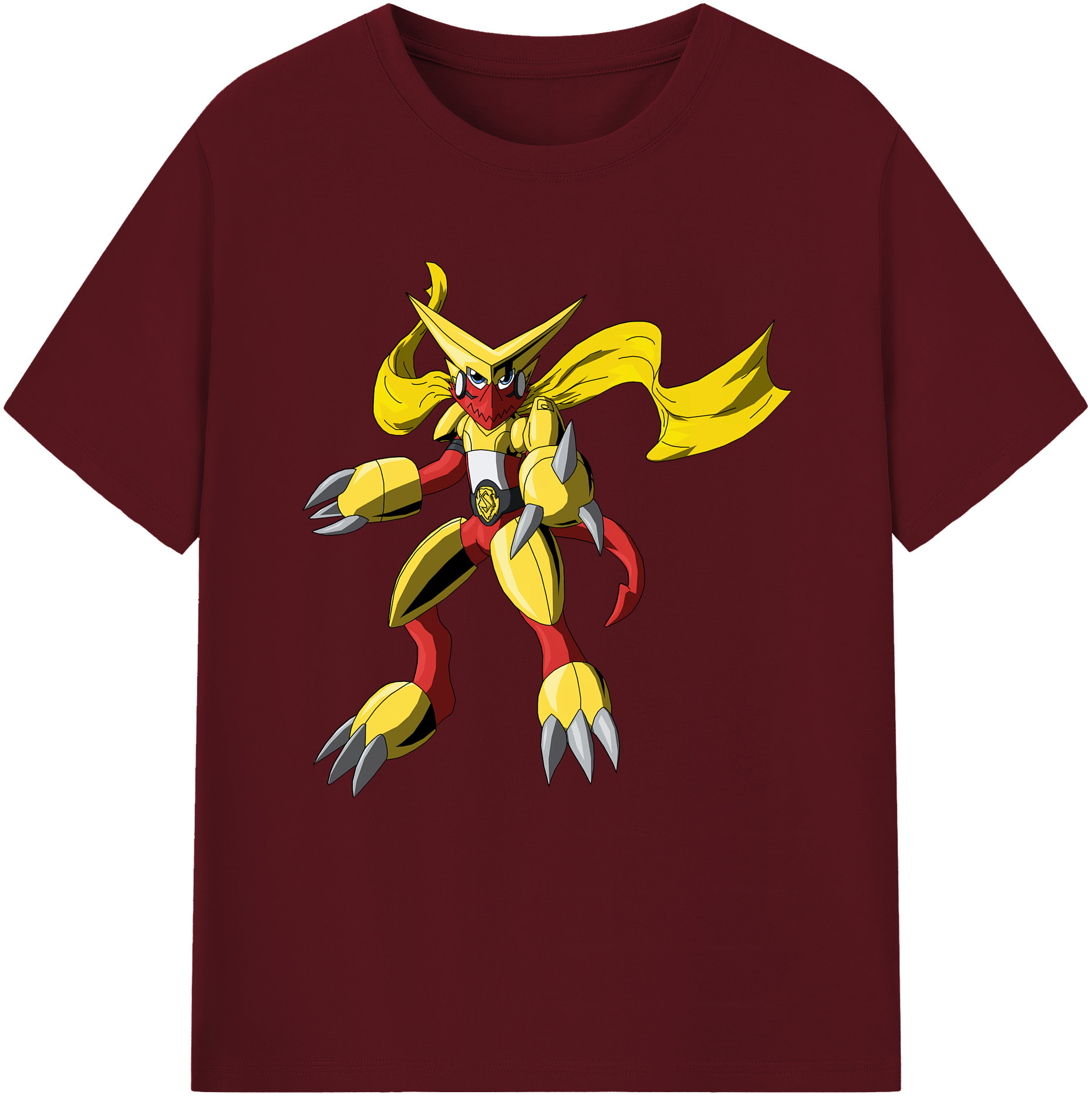 （画像用） Digimon デジタルモンスター/デジモン 綿100％半袖Tシャツ（フロントプリント）